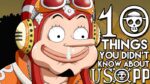 10 Things You Might Don't Know About Usopp