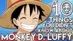 Top 10 things you don't know about Luffy
